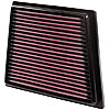 High Flow K&N Air Filter OEM Replacement Element For: 2012-13 Ford Fiesta - image 1