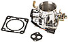 Polished 75mm Throttle Body 1987-93 Mustang 5.0L - image 1