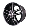 Mustang Boss 302S Black Rear Wheel w/Machined Face 2005-2014 Mustang V6/GT/GT500 - image 1