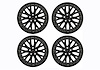 Performance Pack Wheel Set, 19" for 2015-2023 Mustang [Matte Black] - image 1