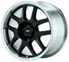 Mustang SVT Black Wheel w/Machined Lip 2005-14 Mustang V6/GT/GT500 - image 1