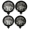 8 BLACK HAL LIGHTS SET OF FOUR - image 1