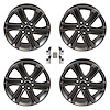 M-1007K-S2085F15 Six Spoke Wheel Kit Fits Select Ford F-150 Trucks [Size 20" x 8.5"] Dark Alloy - image 1