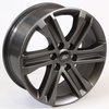 M-1007K-S2085F15 Six Spoke Wheel Kit Fits Select Ford F-150 Trucks [Size 20" x 8.5"] Dark Alloy - image 2