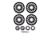 Premium Aluminum Wheel Package for Select Late Model F-250/F-350 Super Duty Trucks, Gloss Black  [Size: 20" x 8"] - image 3