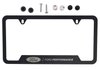 Black Stainless Steel License Plate Frame with Ford Performance Logo - image 2