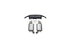 Axle-Back Exhaust System 2013-14 Mustang GT - image 1