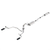 2015-2016 F-150 3.5L ECOBOOST CAT-BACK SPORT EXHAUST SYSTEM - REAR EXIT CHROME TIPS - image 1