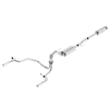 2015-2016 F-150 3.5L ECOBOOST TOURING CAT-BACK EXHAUST SYSTEM - REAR EXIT CHROME TIPS - image 1