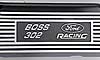 Ball-Milled Aluminum Valve Cover Set for 289, 302 & 351W [Black Powdercoat, Pair] - image 2