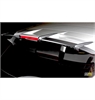 2014-2015 Fiesta ST mountune Rear Spoiler Extension Set - image 1