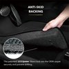 L1AD05921509 KAGU Floor Mat Fits Select Audi e-tron Quattro; Audi e-tron Sportback; Audi e-tron S, 1-Piece, 2nd Row/Rear [Black] - image 4
