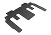 L1BC02321509 KAGU Floor Mat Fits Select Buick Enclave; Chevy Traverse; GMC Acadia, 1-Piece, 2nd Row/Rear [Black] - image 1
