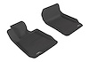 L1BM00611509 KAGU Floor Mat Set Fits Select BMW 335is/323i/325i/328i/330i/M3/328xi/335i/335d, 2-Piece, Front [Black]