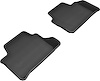 L1BM10321509 KAGU Floor Mat Set Fits Select BMW 330i; Select BMW 330e, 2-Piece, Rear [Black]