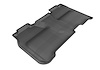 L1CH04021509 KAGU Floor Mat Fits Select GM Silverado/Sierra 1500/2500 HD/3500 HD, 1-Piece, Rear [Black] - image 1