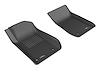 L1CH06411509 KAGU Floor Mat Set for 2014-2017 Chevy SS, 2-Piece, Front [Black] - image 1