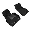L1CH09604709 ELEGANT Floor Mat Set Fits Select Chevy Corvette, 2-Piece, Front [Black] - image 1