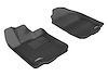L1FR01311509 KAGU Floor Mat Set for 2006-2009 Ford Fusion; 2010-2012 Ford Fusion, 2-Piece, Front [Black] - image 1