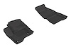 L1FR02111509 KAGU Floor Mat Set for 2009-2019 Ford Flex, 2-Piece, Front [Black] - image 1