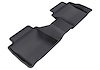 L1FR06021509 KAGU Floor Mat Fits Select Ford Fusion; Lincoln MKZ, 1-Piece, 2nd Row/Rear/Stowable [Black] - image 1