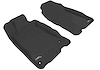 L1HD03511509 KAGU Floor Mat Set for 2011-2016 Honda CR-Z, 2-Piece, Front [Black]