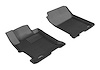 L1HD04811509 KAGU Floor Mat Set for 2013-2016 Honda Accord; 2017 Honda Accord, 2-Piece, Front [Black]