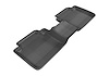 L1HD04821509 KAGU Floor Mat Fits Select Honda Accord, 1-Piece, 2nd Row/Rear [Black] - image 1