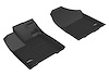 L1HD07311509 KAGU Floor Mat Set Fits Select Honda Passport; Honda Pilot, 2-Piece, Front [Black] - image 1
