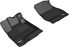 L1HD10011509 KAGU Floor Mat Set for 2018-2019 Honda Clarity; 2021 Honda Clarity, 2-Piece, Front [Black] - image 1
