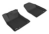 L1HY07811509 KAGU Floor Mat Set Fits Select Kia Niro; Hyundai Ioniq, 2-Piece, Front [Black] - image 1