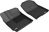 L1HY09211509 KAGU Floor Mat Set for 2018 Hyundai Kona; 2019-2021 Hyundai Kona; 2022-2023 Hyundai Kona, 2-Piece, Front [Black] - image 1