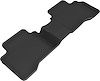 L1HY11121509 KAGU Floor Mat Fits Select Hyundai Elantra, 1-Piece, 2nd Row/Rear [Black] - image 1