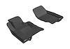 L1IN00311509 KAGU Floor Mat Set Fits Select INFINITI QX50; INFINITI QX70; INFINITI EX35; INFINITI FX35, 2-Piece, Front [Black] - image 1