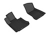 L1MB07911509 KAGU Floor Mat Set Fits Select Mercedes-Benz GLC300/GLC43 AMG/GLC63 AMG, 2-Piece, Front [Black]