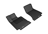 L1MB10211509 KAGU Floor Mat Set Fits Select Mercedes-Benz C250/C400/C350e/C350/C300, 2-Piece, Front [Black]