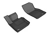 L1MN01011509 KAGU Floor Mat Set Fits Select Mini Cooper, 2-Piece, Front [Black] - image 1