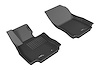 L1MZ04811509 KAGU Floor Mat Set Fits Select Toyota Yaris iA; Toyota Yaris; Scion iA, 2-Piece, Front [Black] - image 1