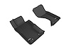 L1MZ05511509 KAGU Floor Mat Set Fits Select Fiat 124 Spider; Mazda MX-5 Miata, 2-Piece, Front [Black] - image 1