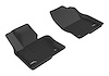 L1MZ05811509 KAGU Floor Mat Set Fits Select Mazda CX-5, 2-Piece, Front [Black]
