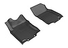 L1NS06811509 KAGU Floor Mat Set Fits Select Nissan Rogue Sport; Nissan Rogue, 2-Piece, Front [Black] - image 1