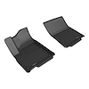 L1RI00011509 KAGU Floor Mat Set Fits Select Rivian R1S; Select Rivian R1T, 2-Piece, Front [Black] - image 1