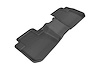 L1SB00921509 KAGU Floor Mat for 2014-2018 Subaru Forester, 1-Piece, 2nd Row/Rear [Black]