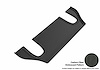 L1TL00131509 KAGU Floor Mat for 2016-2020 Tesla X; 2021 Tesla X, 1-Piece, Third Row [Black] - image 1
