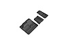 L1TL03631509 KAGU Floor Mat Set for 2021-2022 Tesla Y; 2023 Tesla Y, 3-Piece, Third Row [Black] - image 1