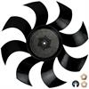 Replacement Electric Fan Blade Kit 8-Blade For Puller Fan - image 1