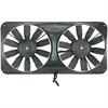 Compact Dual Electric Fan With thermostat temperature control - image 1