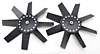 Electric Fan Blades Replacement Blades(2) For Puller Fans 292, 295, 298 - image 2