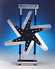 18" Pusher/Puller Adjustable Electric Fan 18" x 18-1/2" x 3-1/2" - image 1