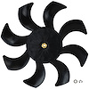 Electric Fan Blade Replacement 12" Blade For Puller Fan: 111 - image 1